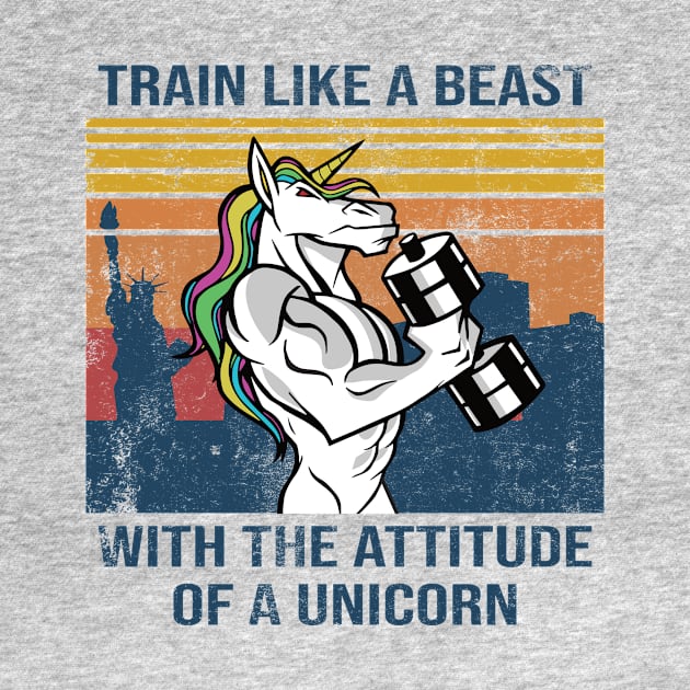 Muscle Unicorn Train like a beast with the attitude of a unicorn by POS